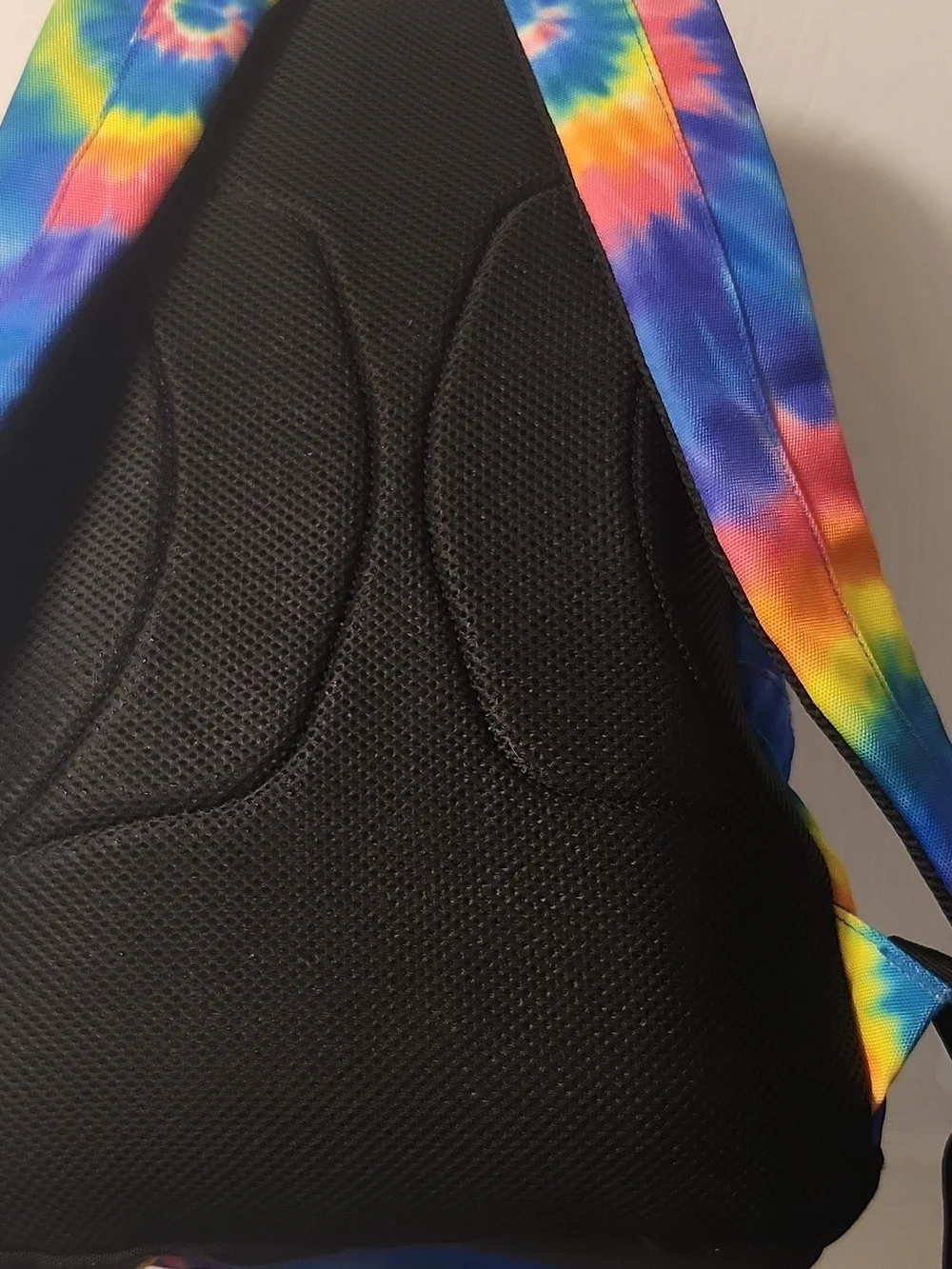 Hurley Tie-Dye Rainbow Kids Backpack - Blue Yellow Pink Orange